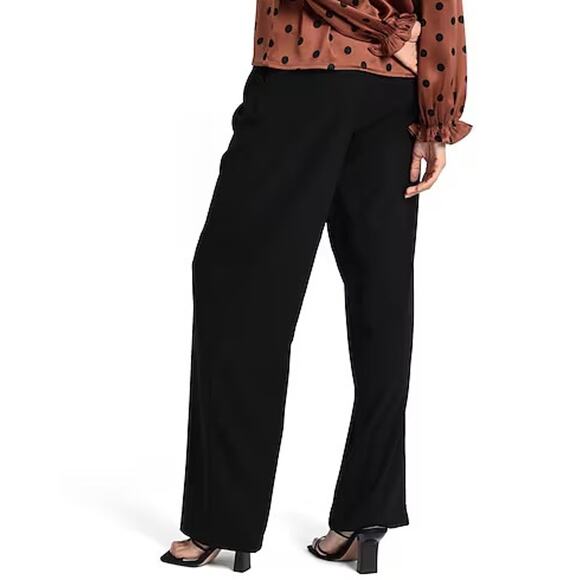 Vero Moda High Waist Pant Black Style 10296556 Large - Picture 1 of 7